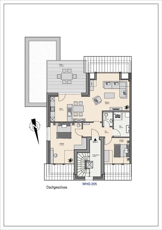 Appartements Buesum Ds10 Phòng bức ảnh